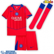 Paris Saint-Germain Lucas Beraldo #4 Replica Third Minikit 2025-26 Short Sleeve (+ pants)